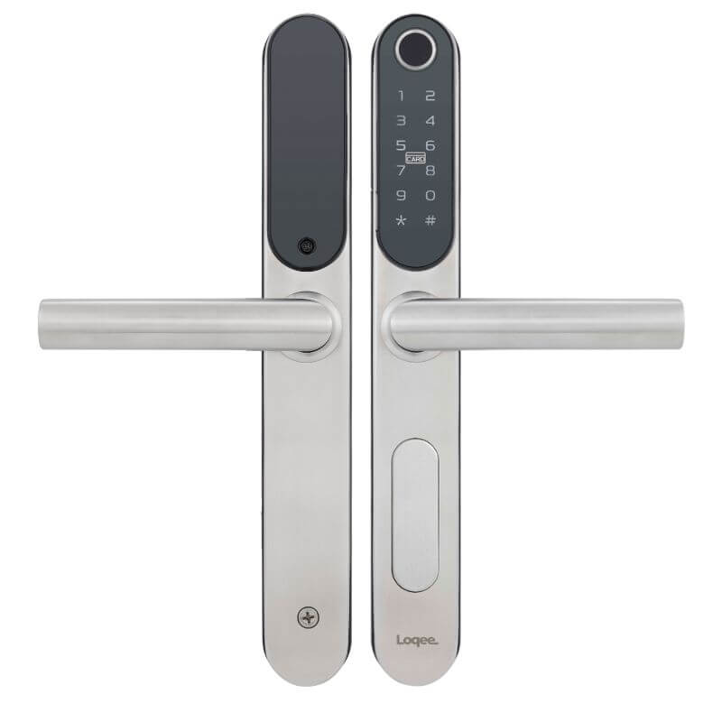 Loqee Slim - Fingerprint and Keyless Entry Smart Mortise Lock