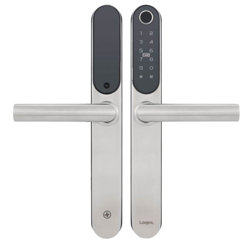 Loqee Slim - Fingerprint and Keyless Entry Smart Mortise Lock
